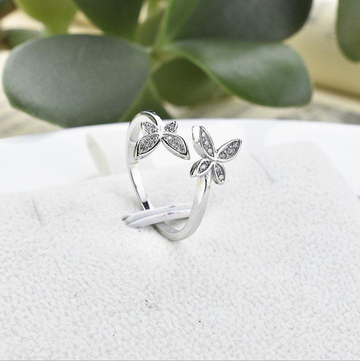Butterfly Adjustable Ring