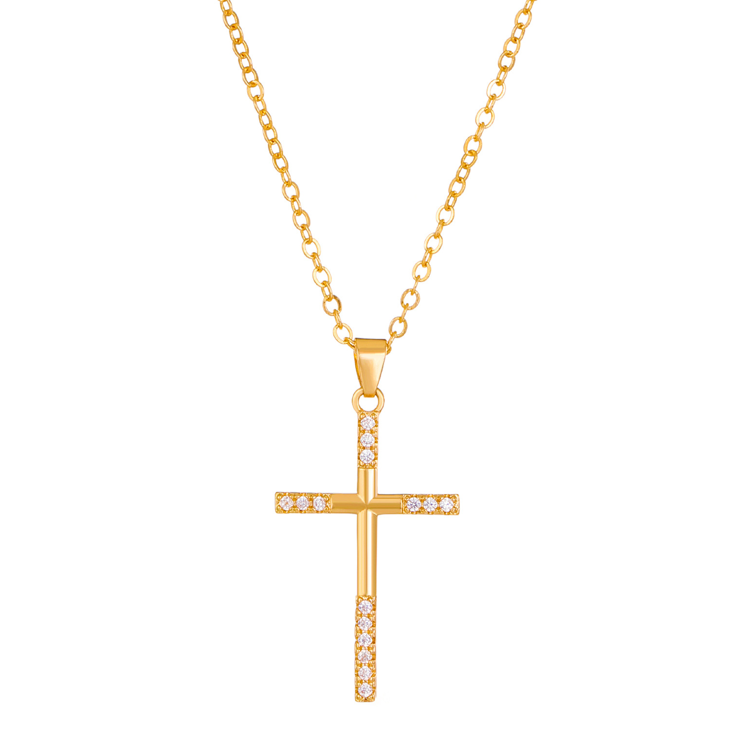 Sparkle Cross Necklace
