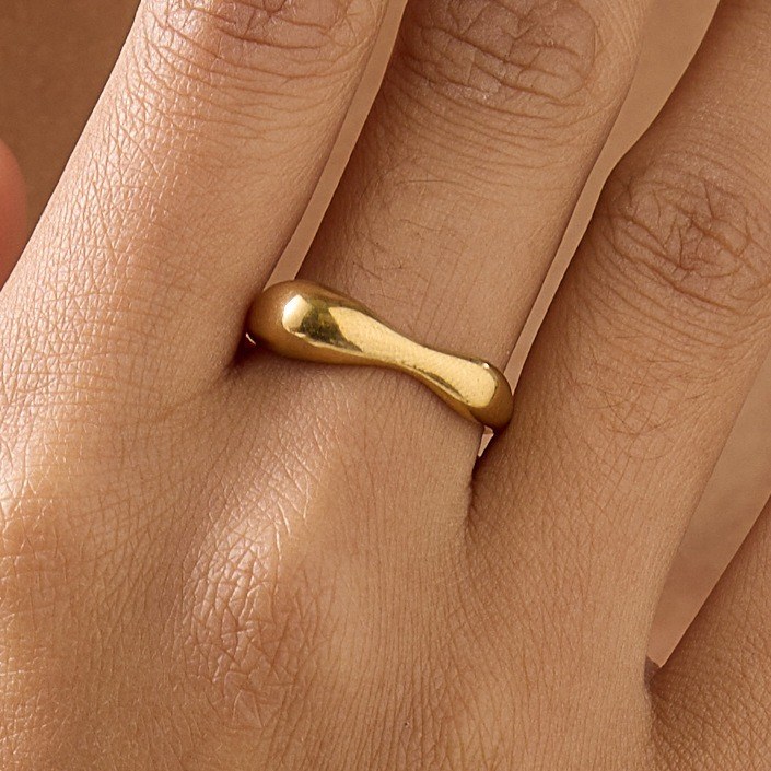Organic Dome Ring
