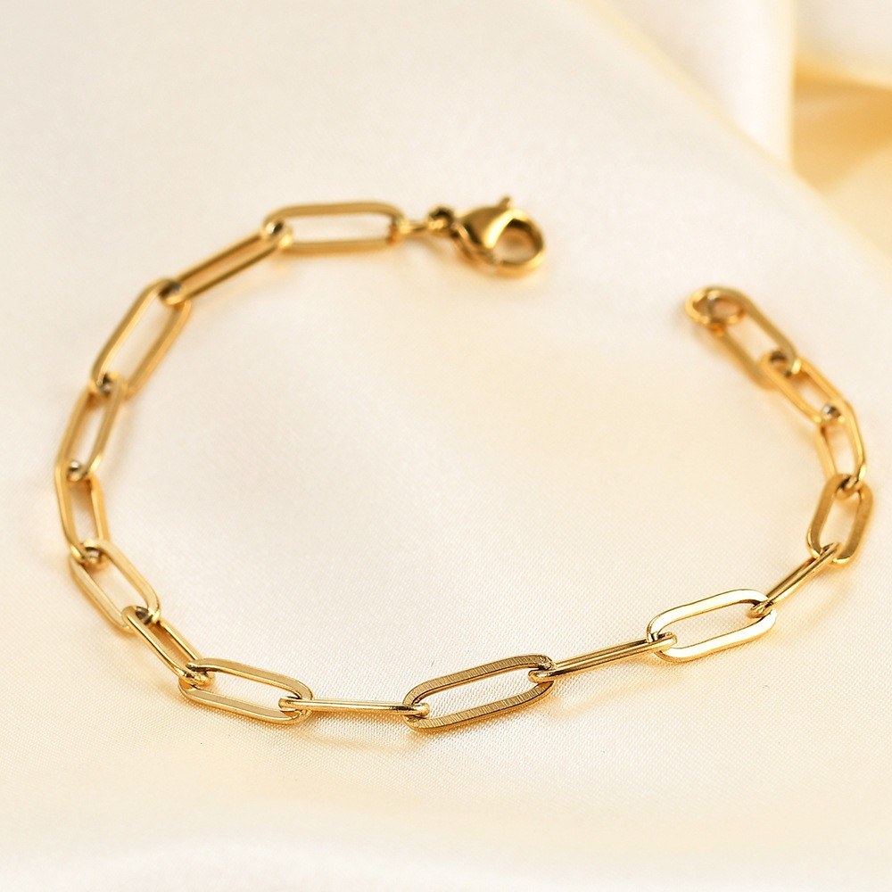 Paperclip Chain Bracelet