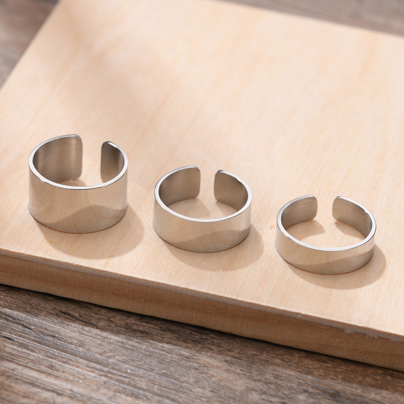 Wide Open Band Ring
