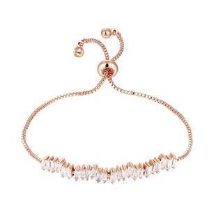 Adjustable CZ Tennis Bracelet