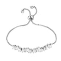 Adjustable CZ Tennis Bracelet