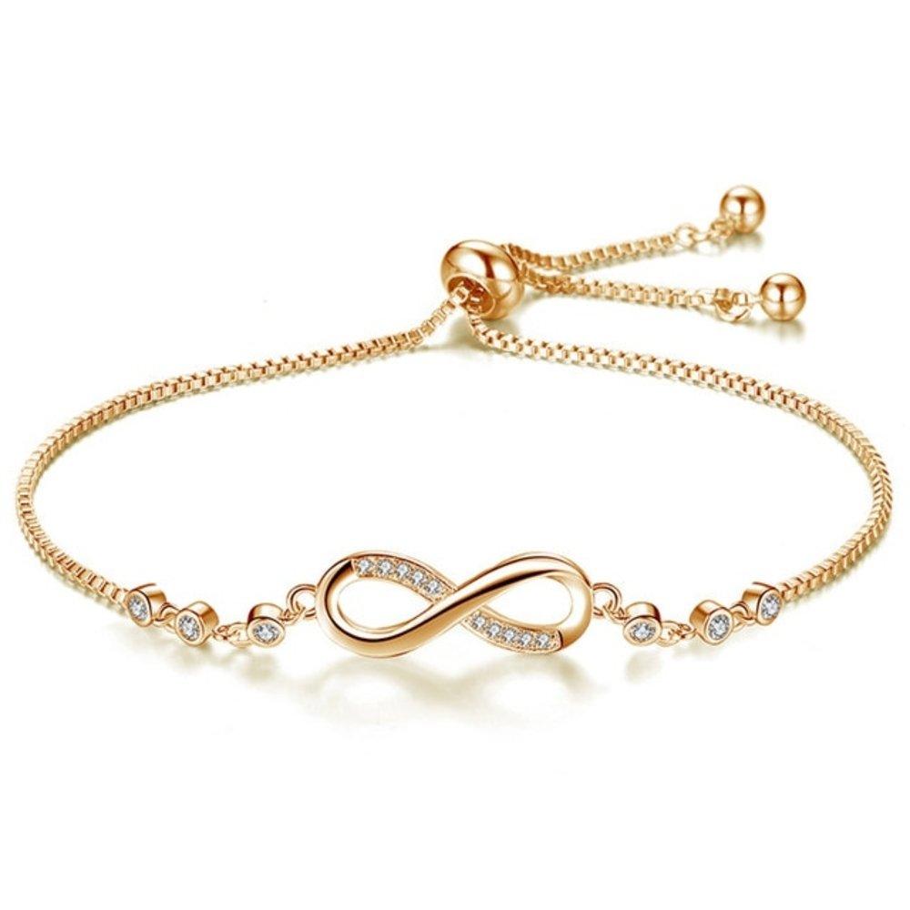 CZ Infinity Bracelet