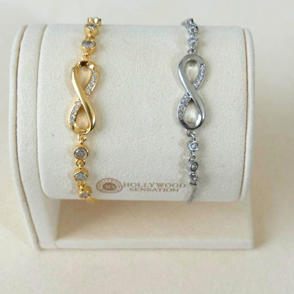 CZ Infinity Bracelet