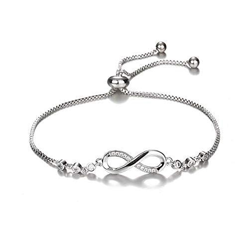 CZ Infinity Bracelet