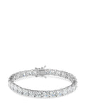 Cushion-Cut CZ Tennis Bracelet