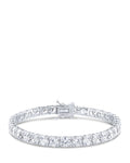 Sterling Silver Round CZ Tennis Bracelet