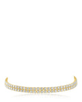Double-Row Pavé CZ Bracelet
