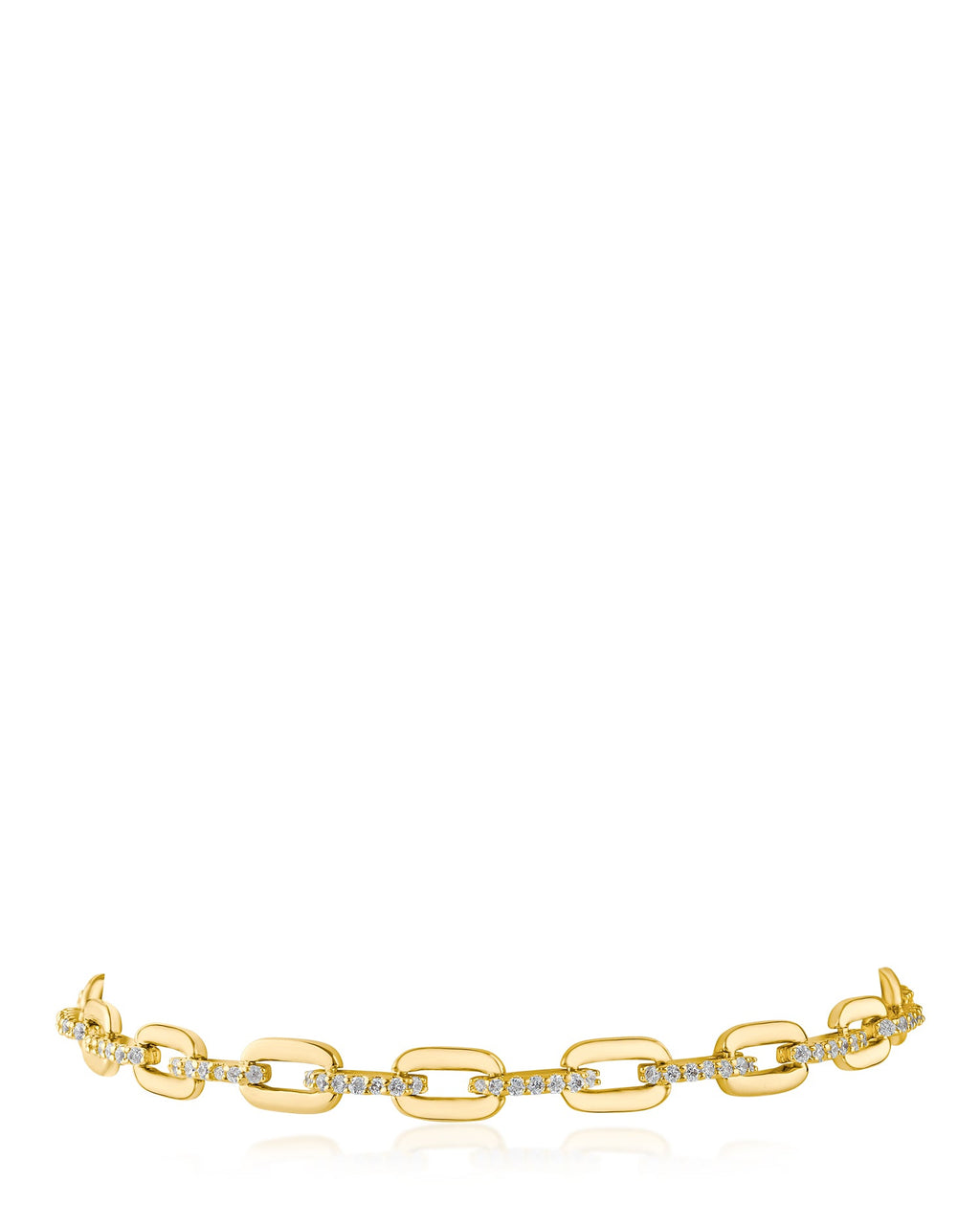 Pavé Delicate-Link Bracelet