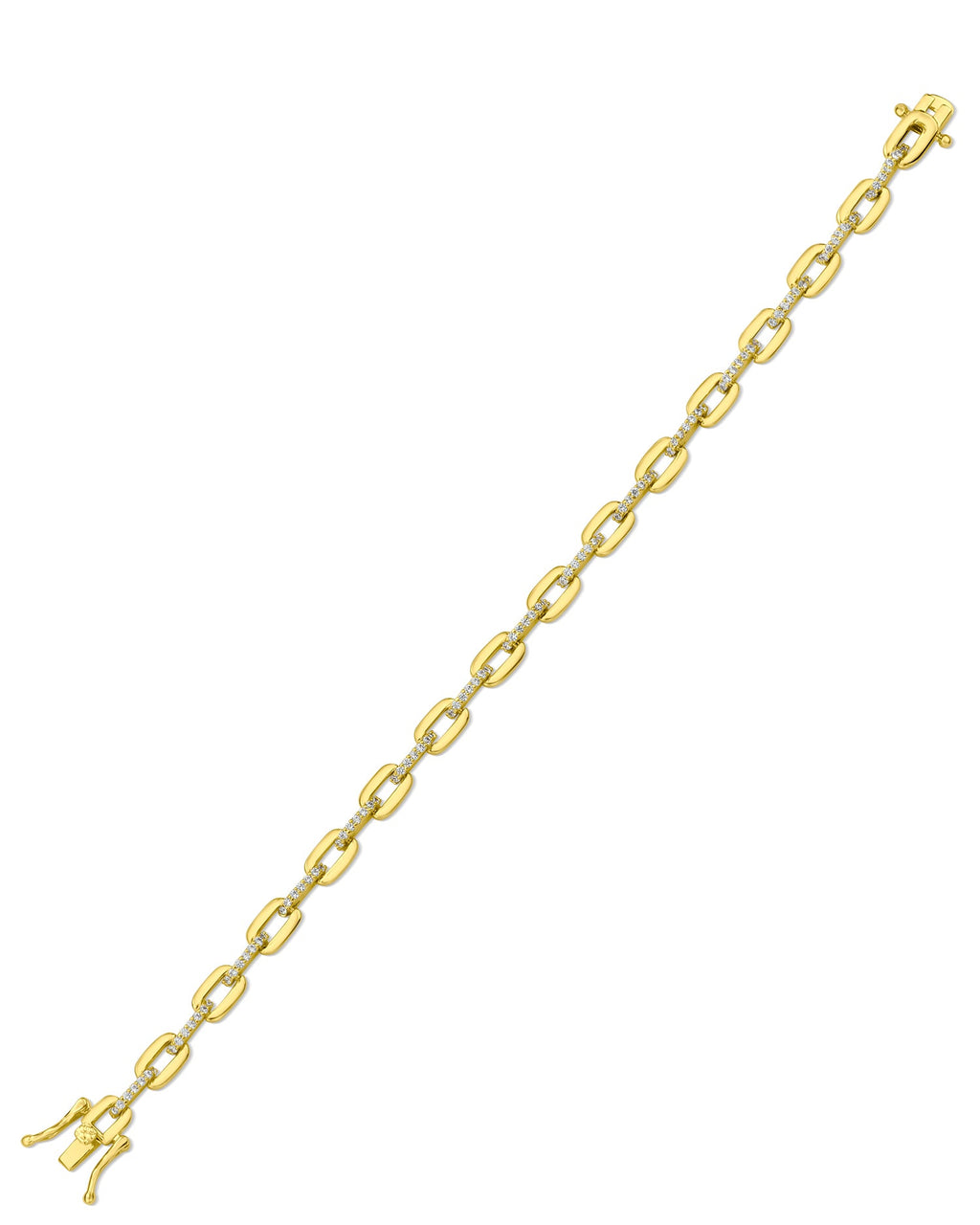 Pavé Delicate-Link Bracelet