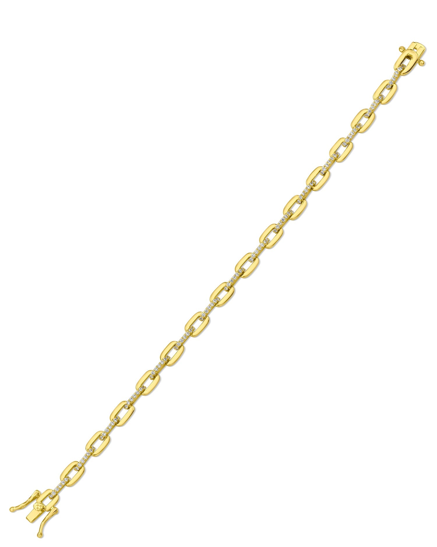 Pavé Delicate-Link Bracelet