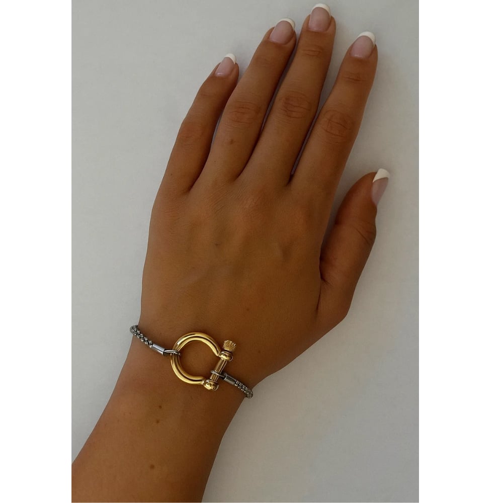 Lucky Lock Horseshoe Bracelet