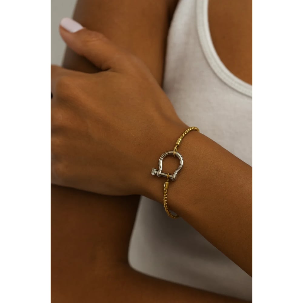 Lucky Lock Horseshoe Bracelet