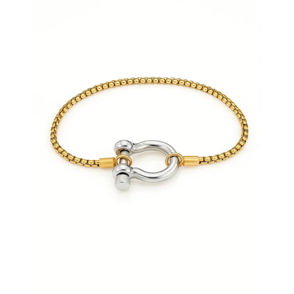 Lucky Lock Horseshoe Bracelet